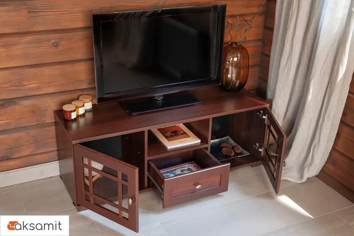 Sherlock 3 Тумба ТВ орех шоколадный