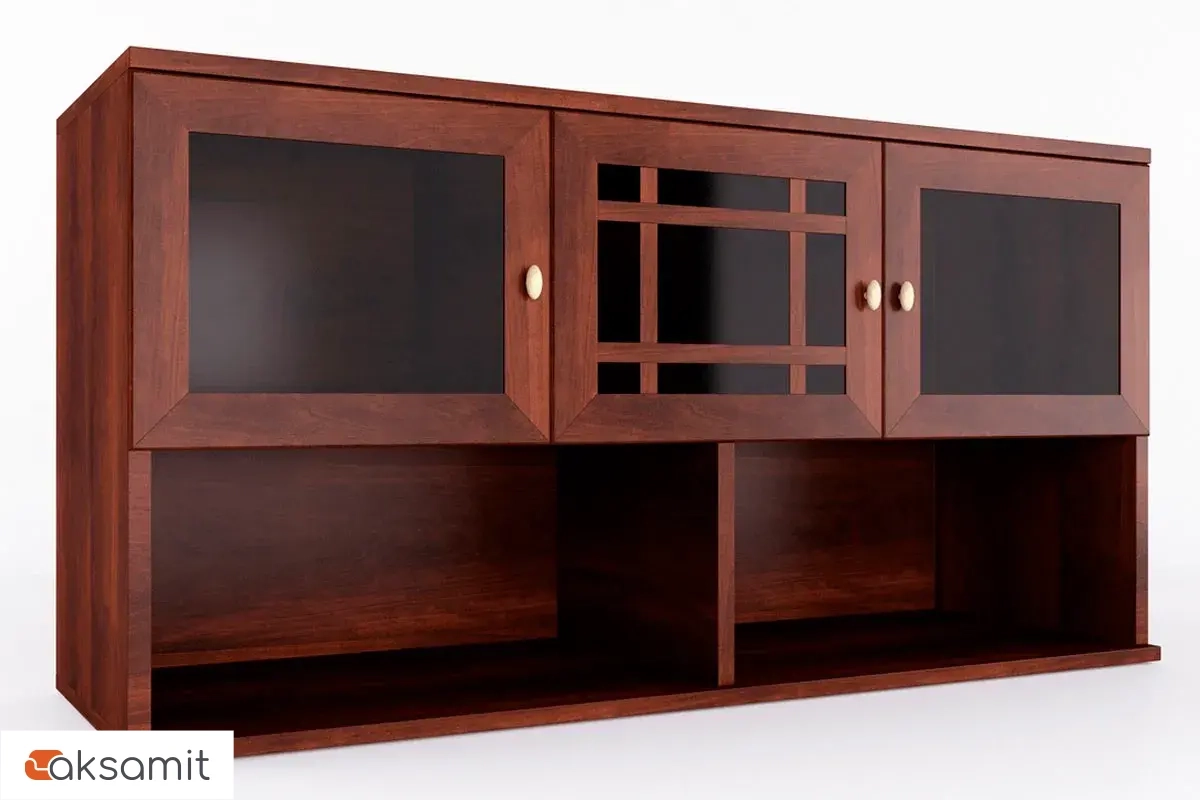 Sherlock 4 Шкаф навесной орех шоколадный