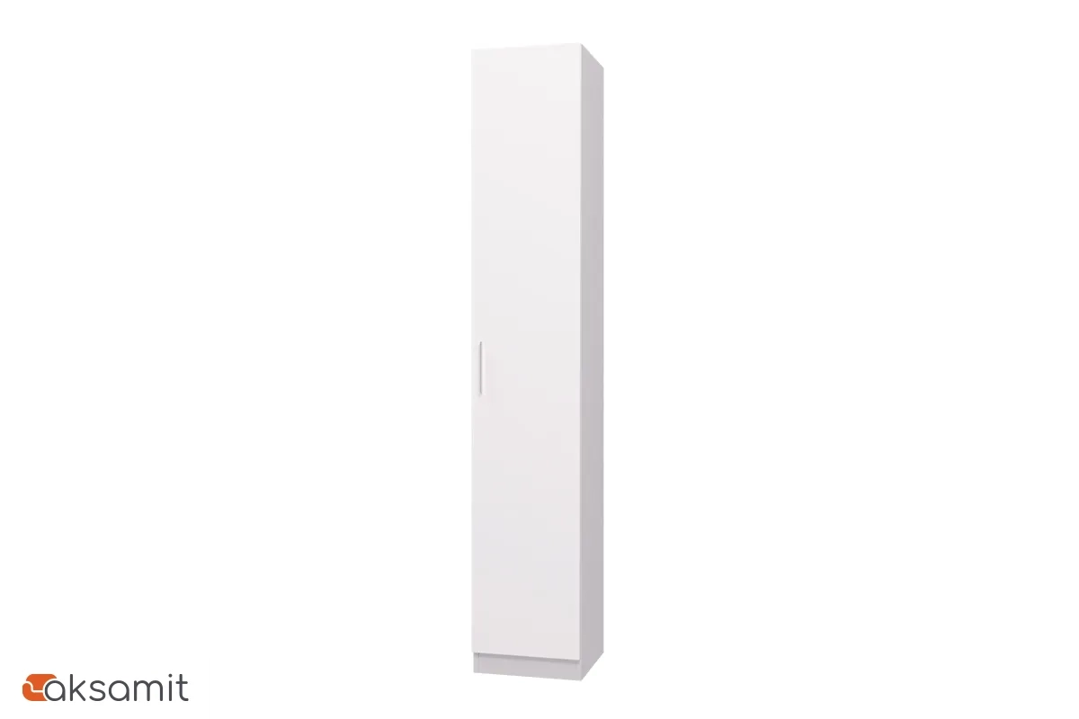 Шкаф-пенал Люмен 6 белый снег глянец