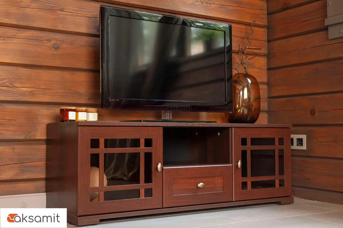 Sherlock 3 Тумба ТВ орех шоколадный