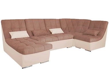 Угловой диван София 2 ДКУ латы Блисс 06 Каштан