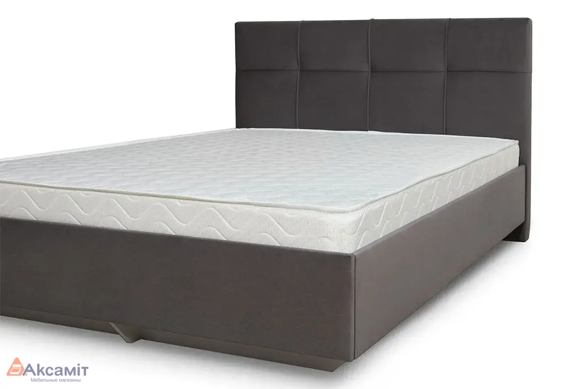 Кровать Каприз на латах 160х200 (Newtone ANTRACITE (серый))