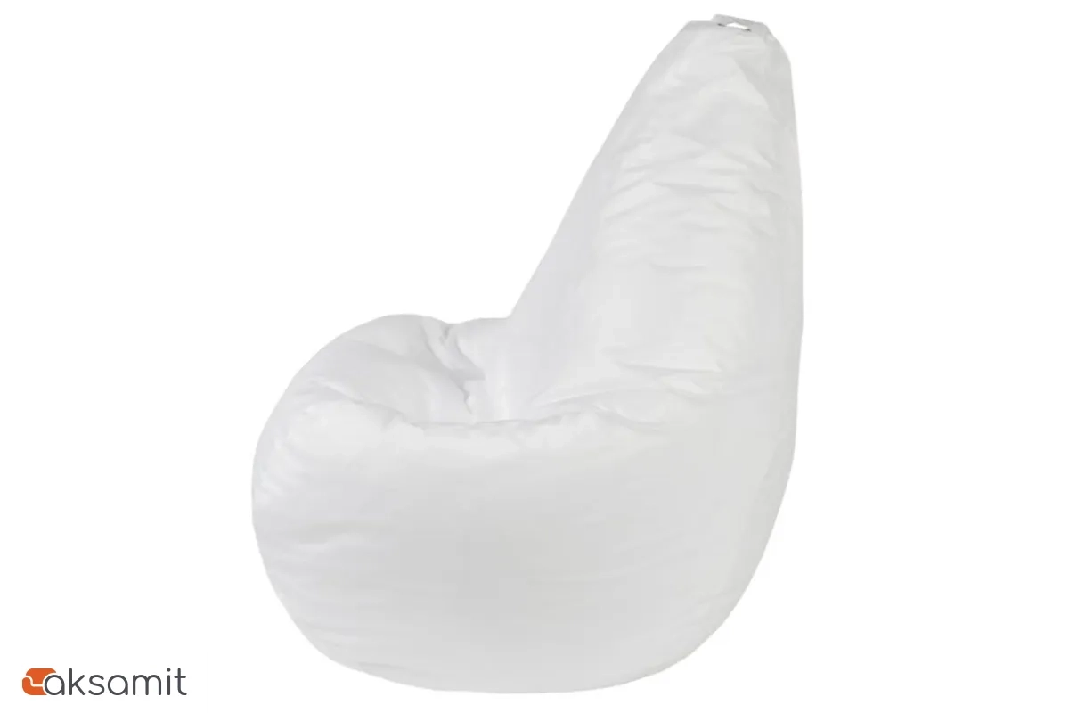 Кресло Мешок Груша (Оксфорд / Белый) XL