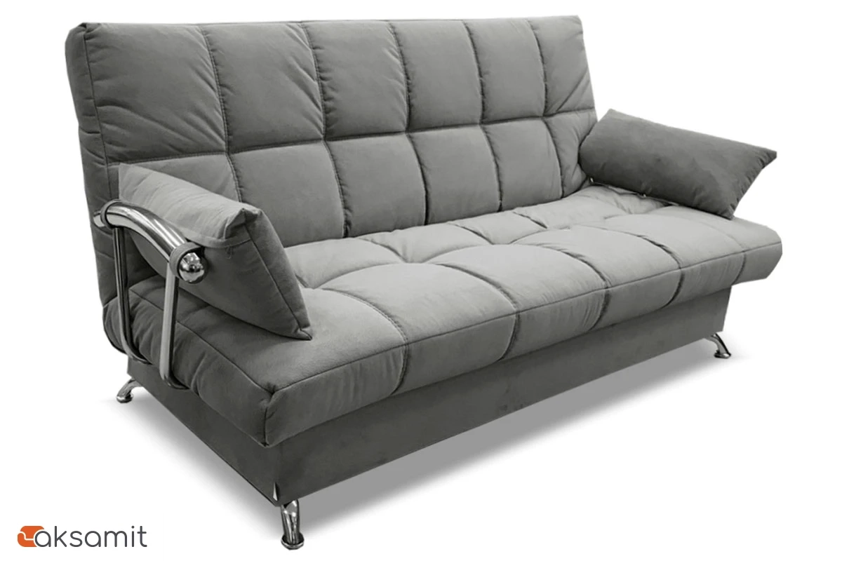 Диван-кровать Финка с хром. бок. "Регина-45.2" Lovely 6 Дымчато-серый