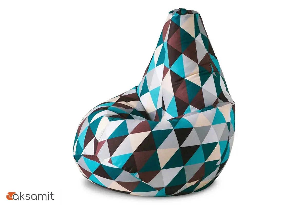 Кресло-мешок Груша Стандарт 3XL (Мебельный хлопок / Ромб)