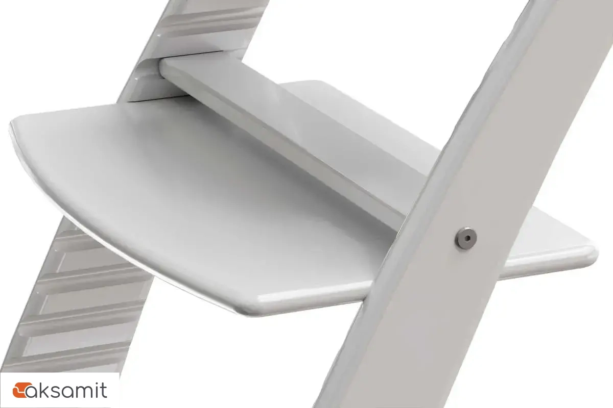 Стул детский HAPPY BABY в цвете Белый (каркас, сиденье, подставка для ног, столик, пояс)