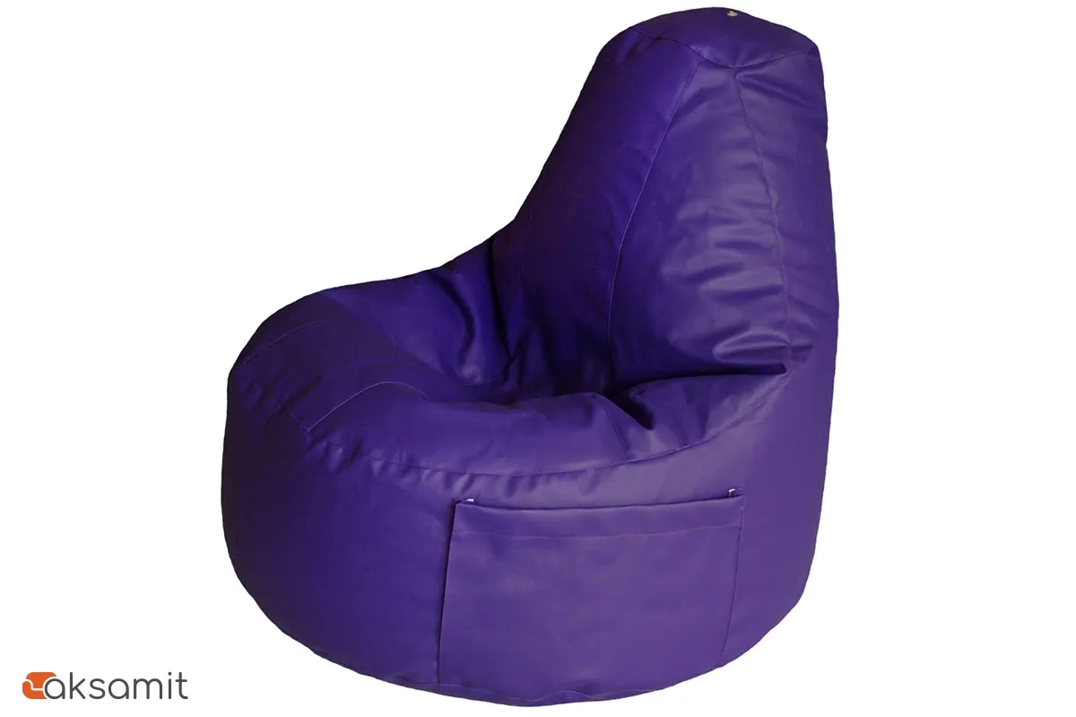 Кресло-мешок Комфорт (Экокожа) Экокожа Фиолетовый
