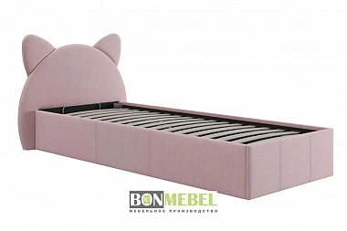 Кровать Китти с ПМ 90х200 (Розовый)