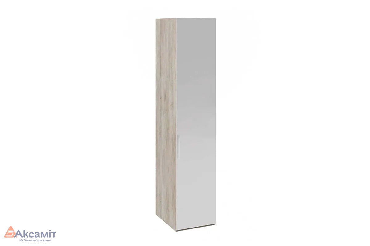 Шкаф для белья Эмбер с 1 зерк. дв. правый (СМ-348.07.002 R)
