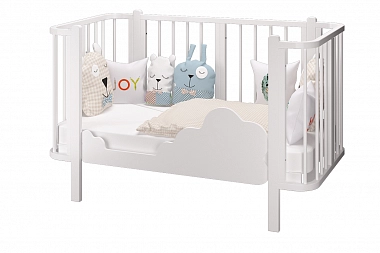 Детская кроватка-трансформер Оливия (Белый)