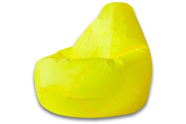 Кресло Мешок Груша Желтое (Оксфорд) XL