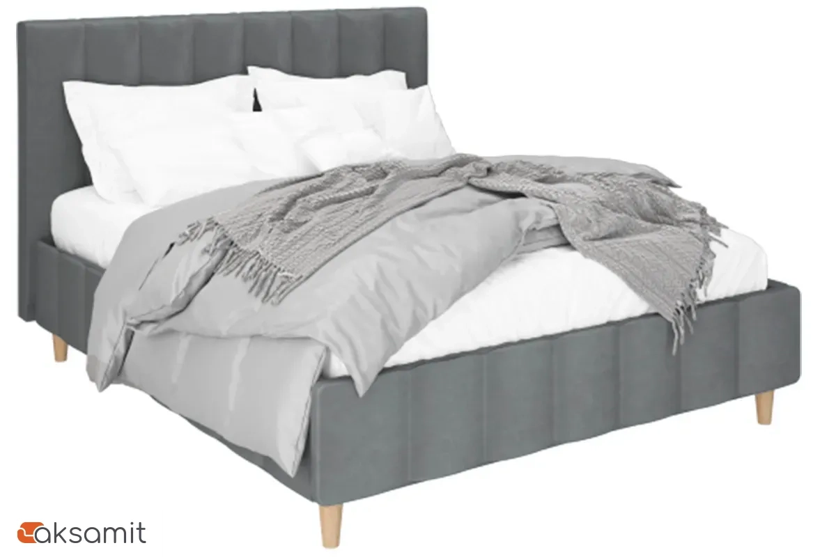 Кровать Сицилия 180х200 с ПМ Civilia 25 (Серый) 1 кат.