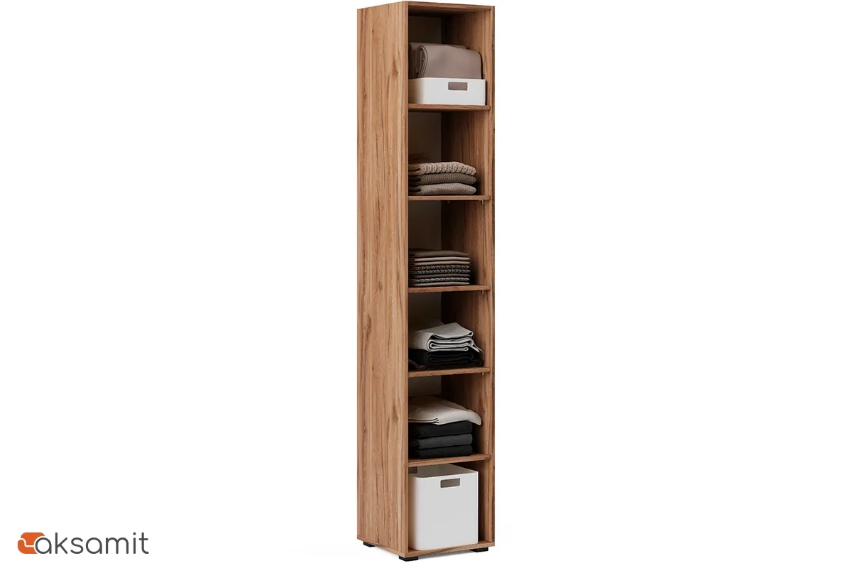 Шкаф однодверный Элис Мод.1 (Дуб Альпийский/Тефия)