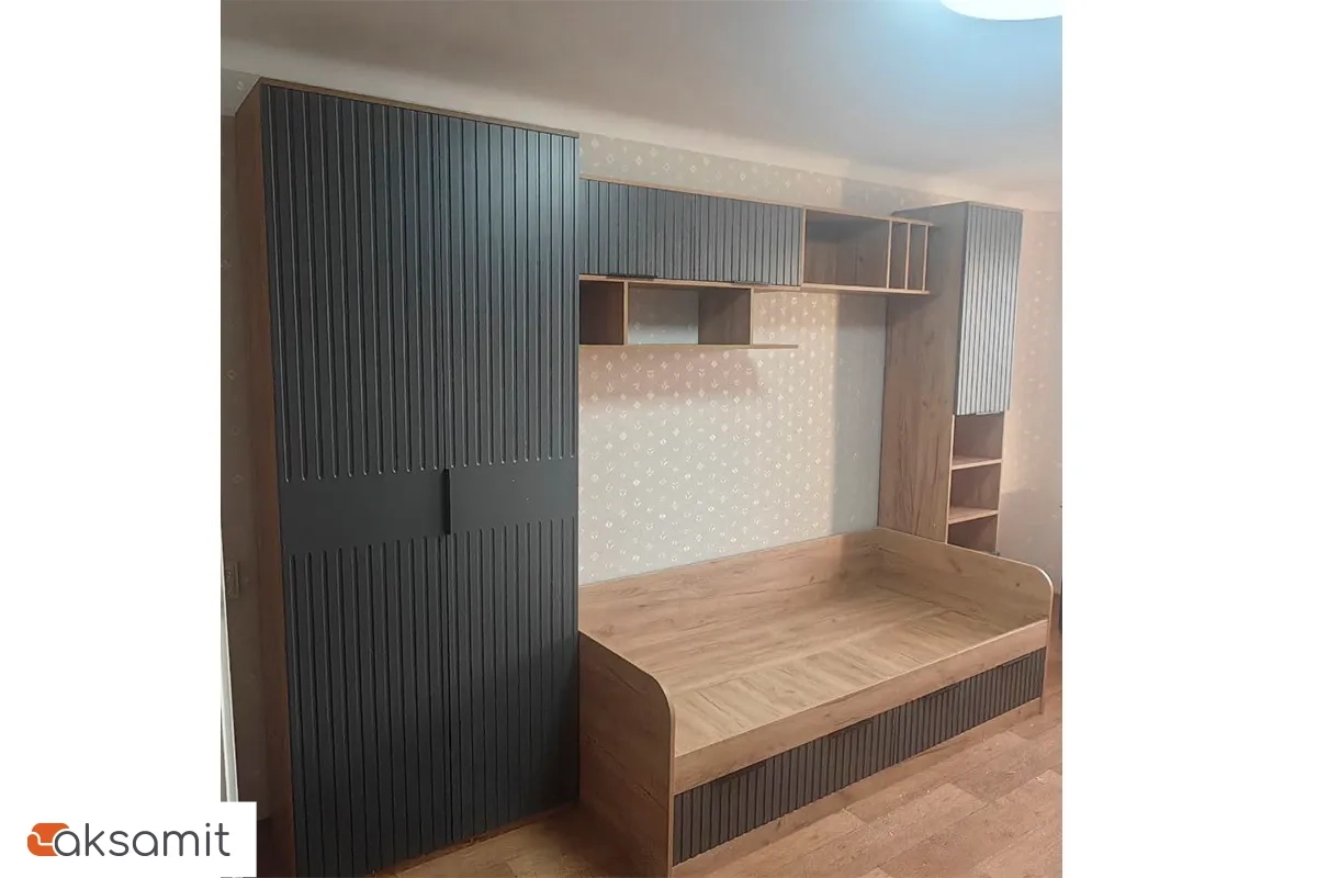 Полка настенная Хилтон 1100 (Дуб Крафт Золотой)