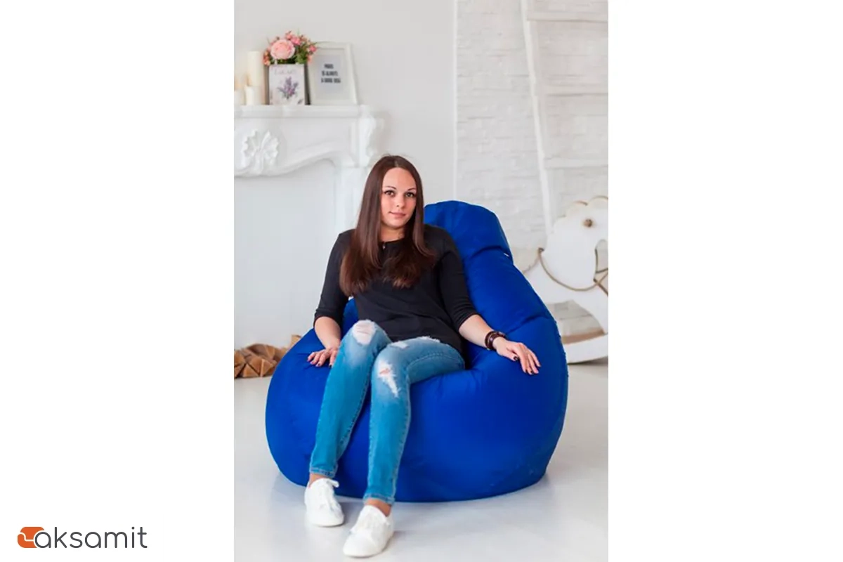 Кресло Мешок Груша (Оксфорд / Синий) 2XL