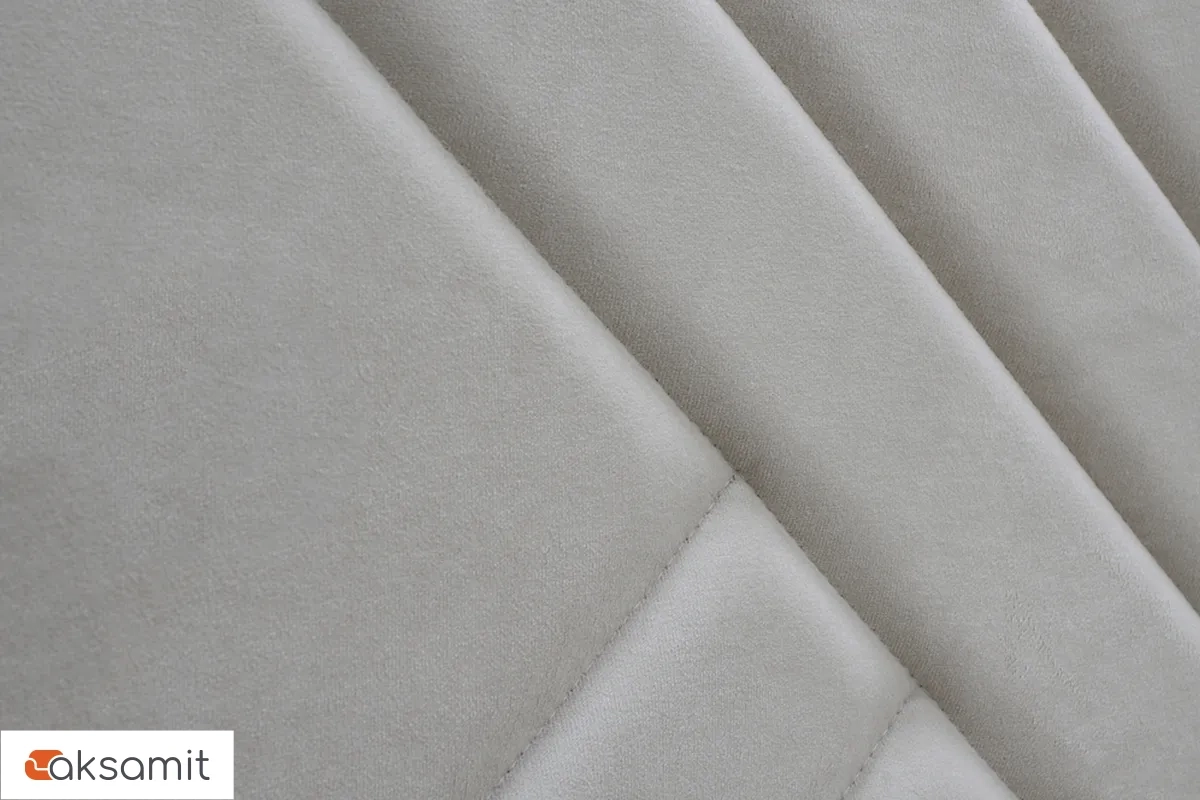 Кровать Кашемир с мягким изголовьем и ПМ 160х200 (Кашемир/Сантьяго)