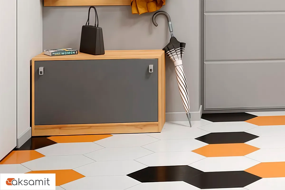 Комфорт 16 Тумба для обуви (Дуб Золотистый/Графит)