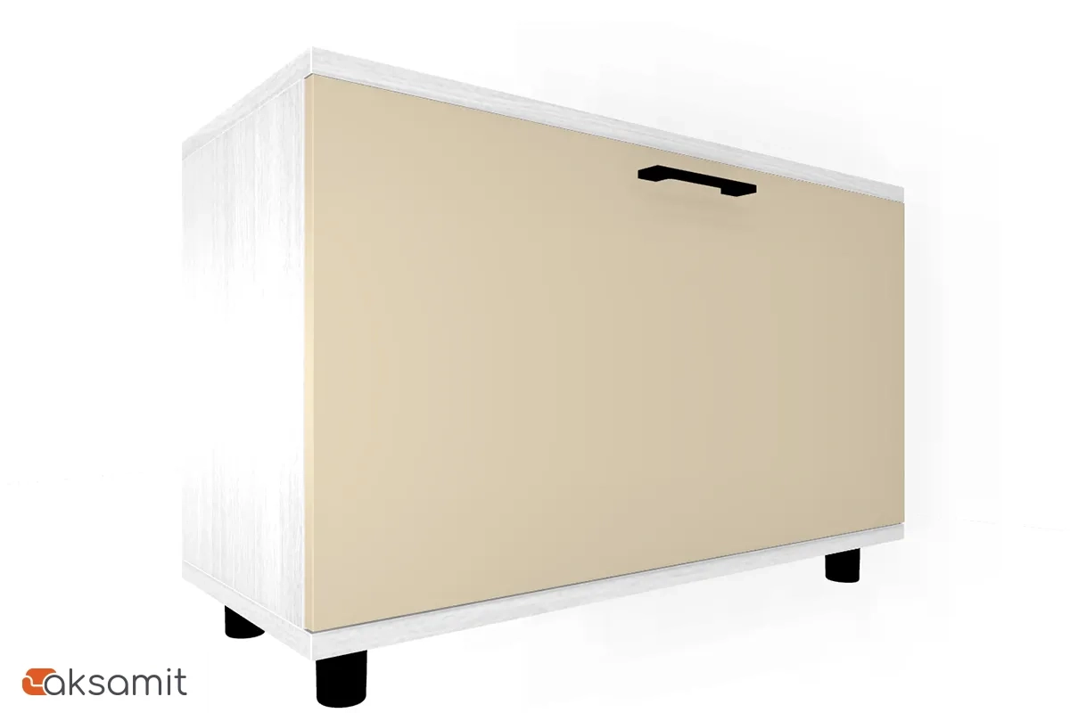 Тумба ТБ-5041-СЯ-КМ (Снежный Ясень / Кашемир Матовый)