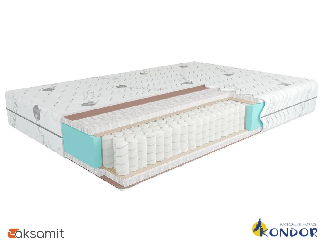 Матрас Kondor Econom Hard 140х200х17 жаккард Матрас Kondor Econom Hard 140х200х17 жаккард