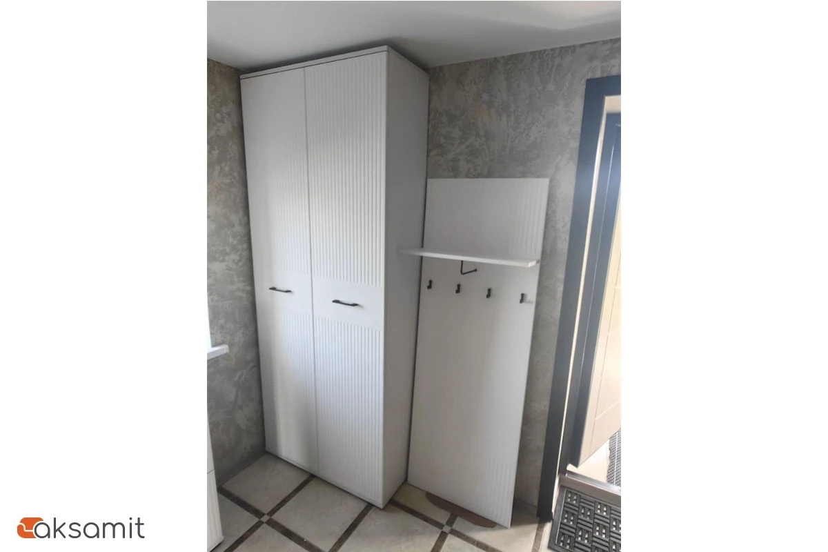 Вешалка настенная Шарлиз (Белый)