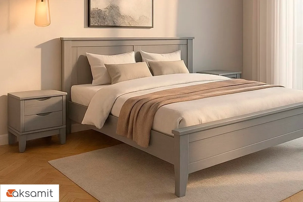 Тумба прикроватная Верона (Серая)