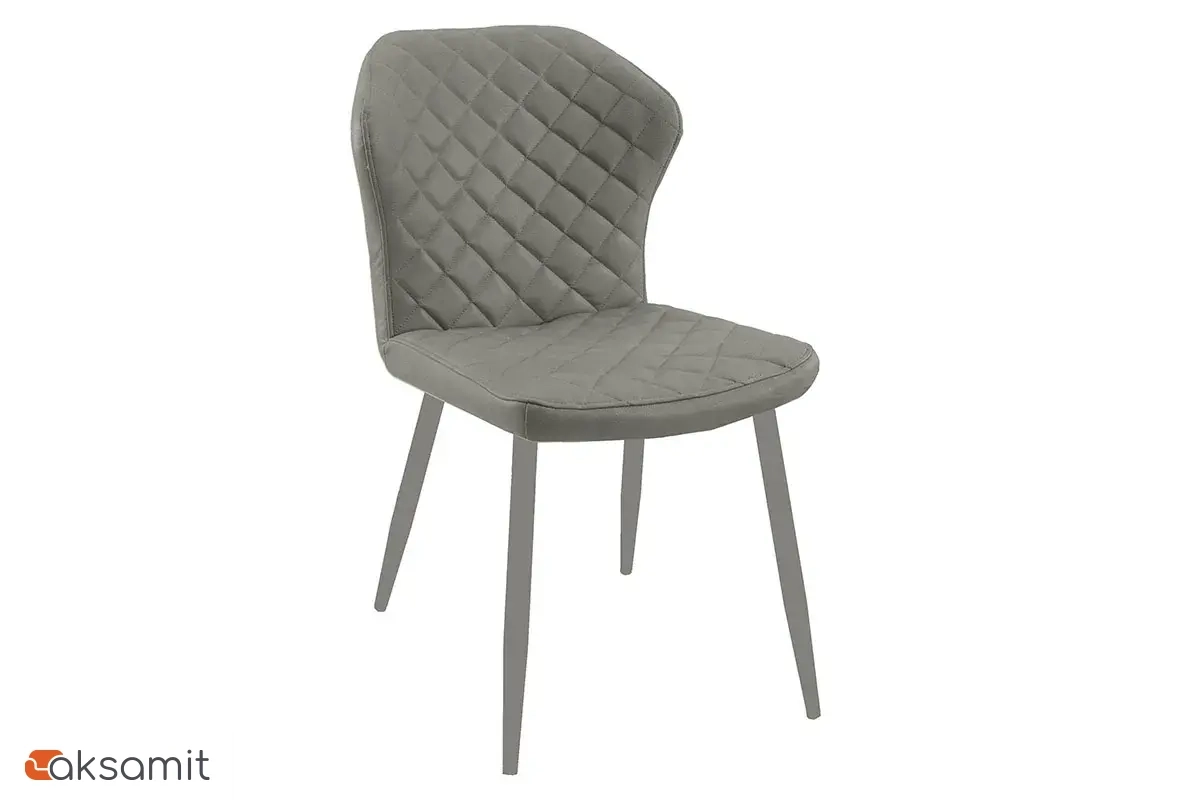 Стул DikLine 239М (Кож/зам GREY/ножки GREY) Стул DikLine 239М (Кож/зам GREY/ножки GREY)