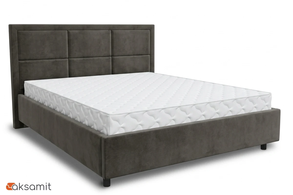 Кровать Квадро-3 с ПМ 160х200 (Luma 11) 2 кат.