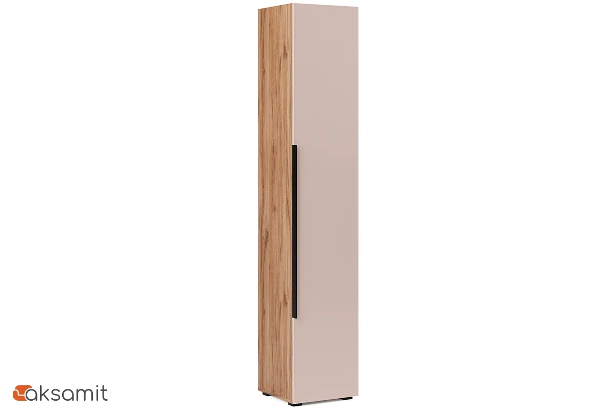 Шкаф однодверный Элис Мод.1 (Дуб Альпийский/Тефия)