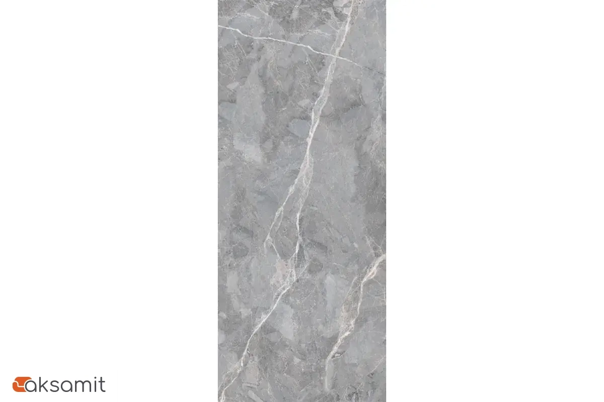 Стол обеденный Морис-2 (1400 / 1800) (ст. №2 / Керамика FNZ9206050 / МДФ черная кварц / Металл черный)