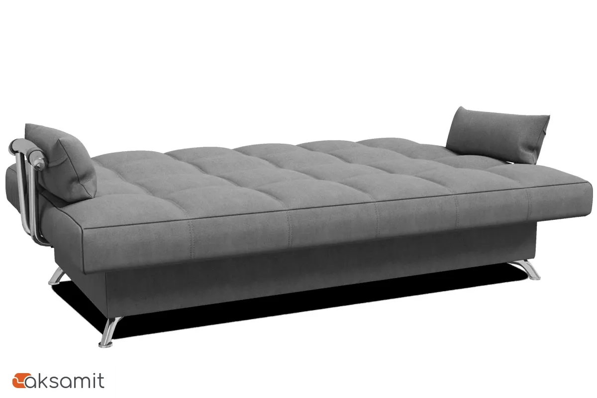 Диван-кровать Финка с хром. бок. "Регина-45.2" Lovely 42 Лимонный