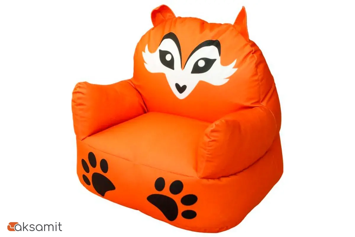 Пуфик Лисичка S Оранжевый