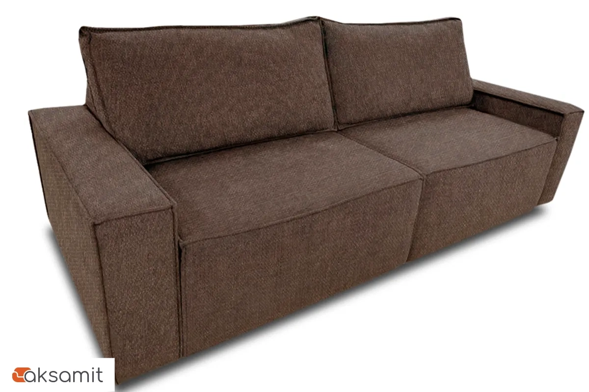 Диван Brick-3 S (Набивные подушки/Вывернутый) Гунин 2217/4