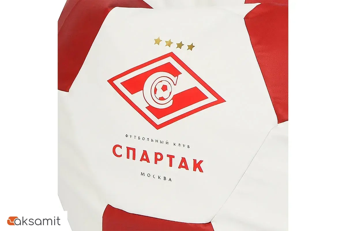 Кресло Мяч (Экокожа) Экокожа Бело-Красный