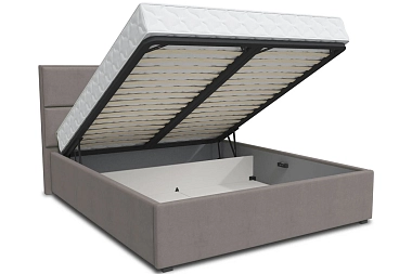 Кровать Невада-1 с ПМ 160х200 (Lovers 27 стоун) 2 кат. Кровать Невада-1 с ПМ 160х200 (Lovers 27 стоун) 2 кат.