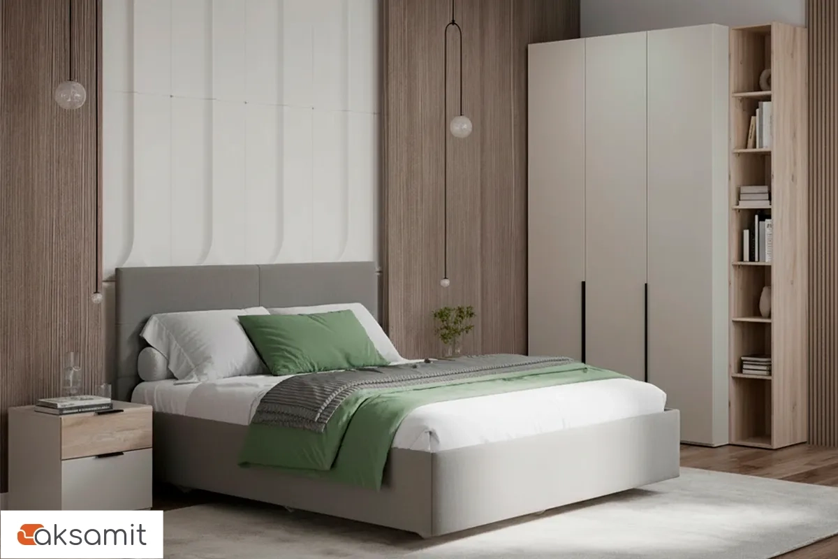 Спальня Мария (Дымчато-серый / Дуб Мария) фото