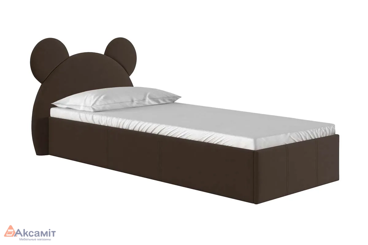 Кровать Тедди с ПМ 90х200 (Коричневый)