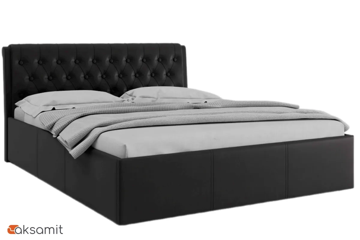 Кровать Дженни с подъемным механизмом 120х200 (Кожзам Коричневый) Кровать Дженни с подъемным механизмом 120х200 (Кожзам Коричневый)