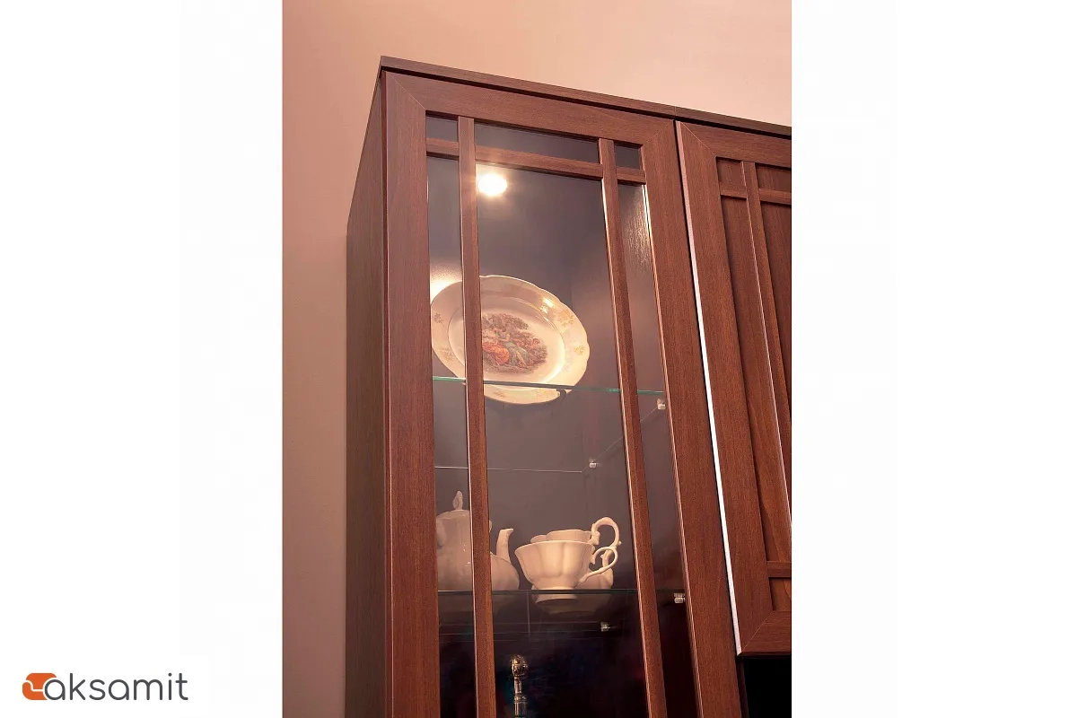 Шкаф для посуды Sherlock 131 правый (Орех шоколадный)