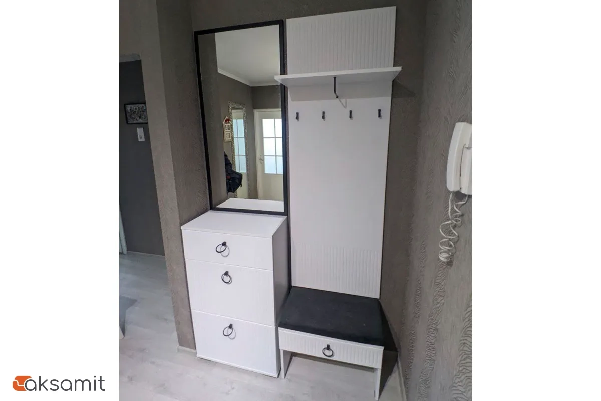 Вешалка настенная Шарлиз (Белый)