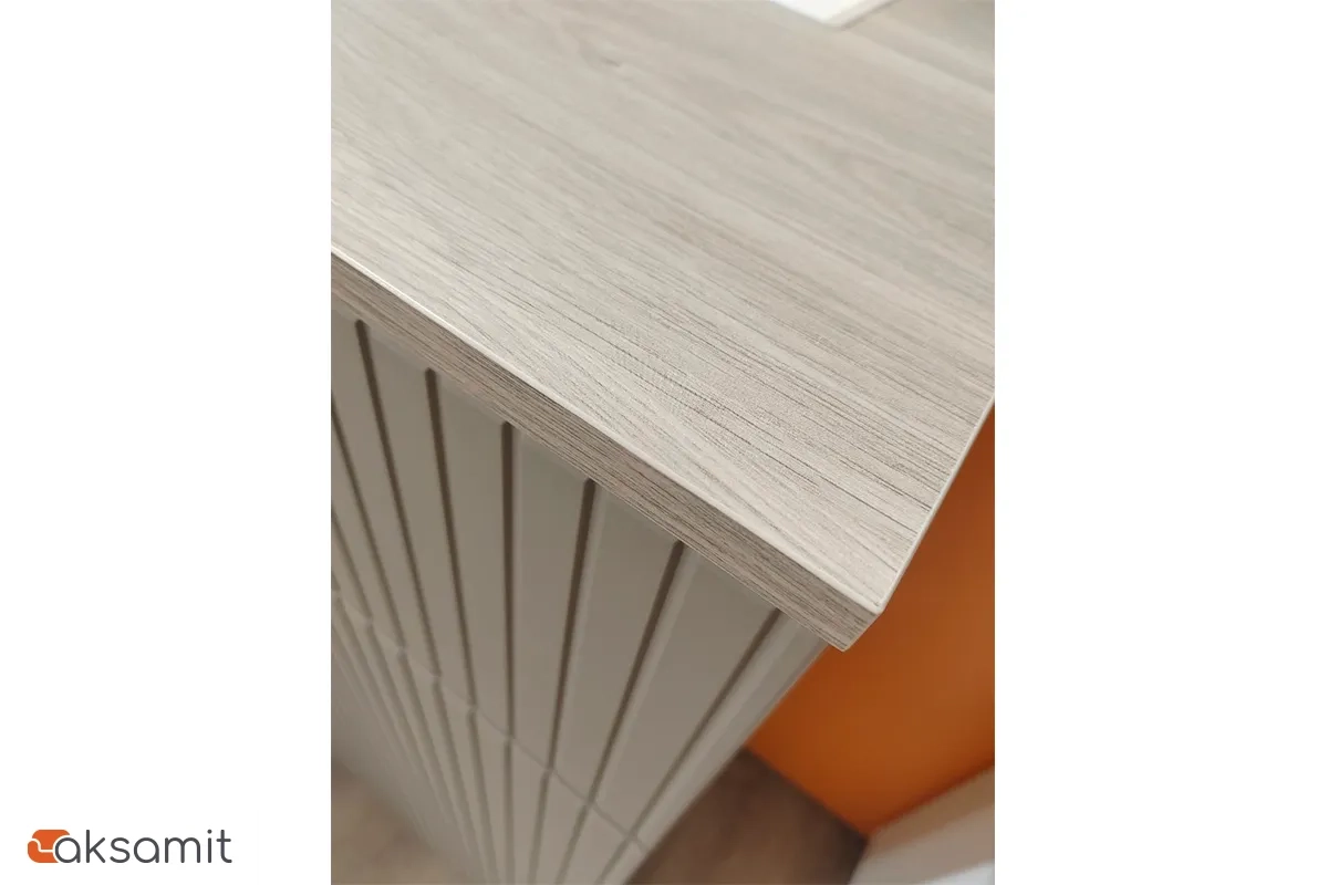 Тумба для обуви Астория 11 с ящиком (Дуб кастелло серый / Грей софт)