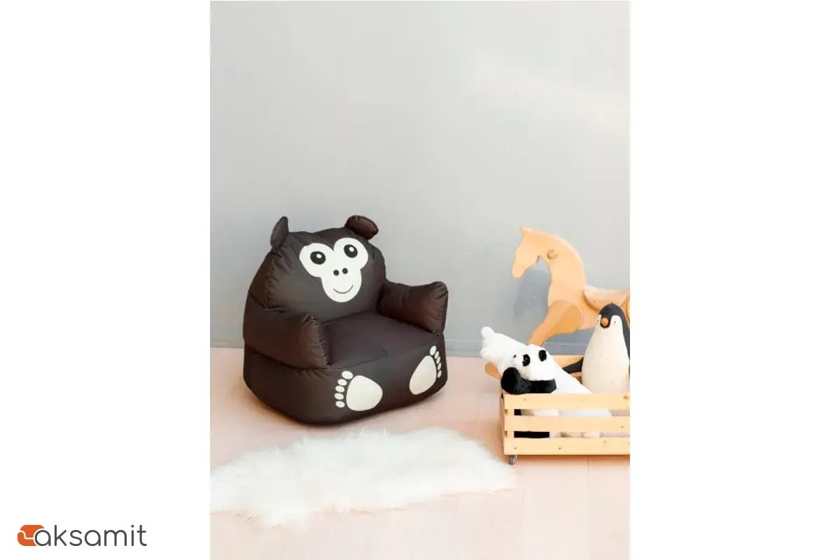 Пуфик Обезьянка S Коричневый