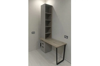 Стеллаж-стол Мария МСС 135.55 (Дымчато-серый)