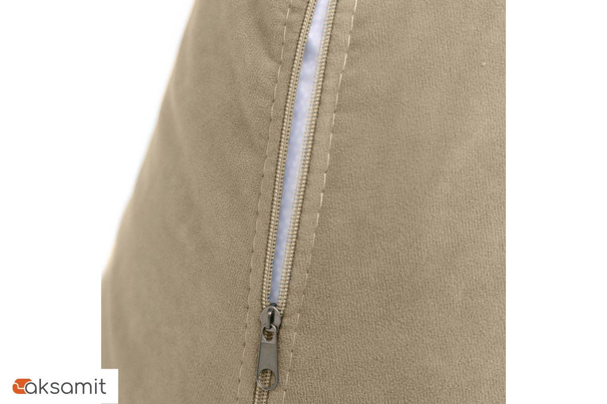 Кресло-мешок Груша Стандарт 3XL (Велюр / Теплый бежевый)