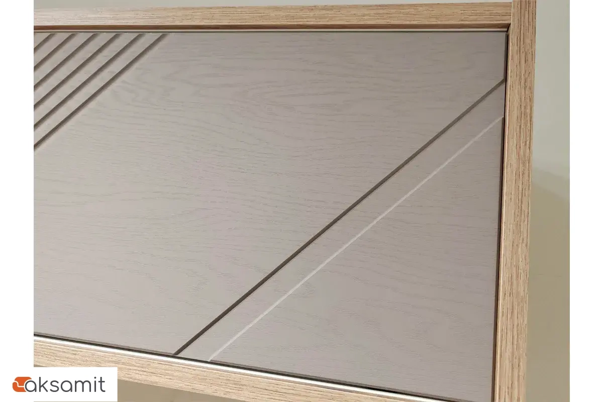 Шкаф навесной горизонтальный 1800 Кенди Мод.3 (Дуб Альпийский/Ясень Грей Софт)