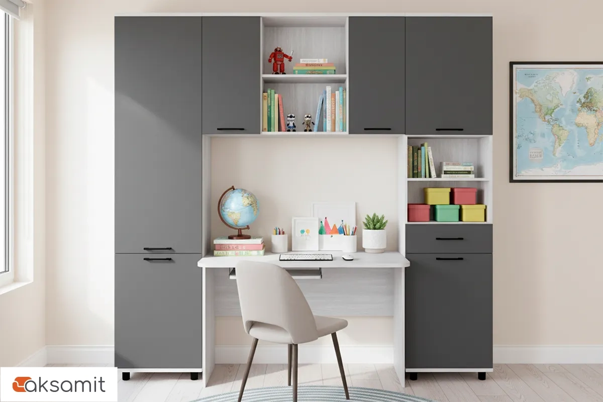 Детская Грейс (Снежный Ясень/Антрацит Матовый)