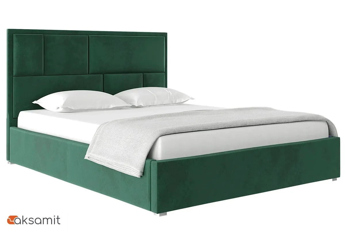 Кровать Madison с ПМ 140х200 (Велюр / Зелёный) 72306316 Кровать Madison с ПМ 140х200 (Велюр / Зелёный) 72306316