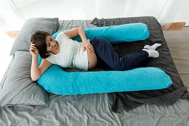 Подушка для беременных U-образная (Бирюзовая)