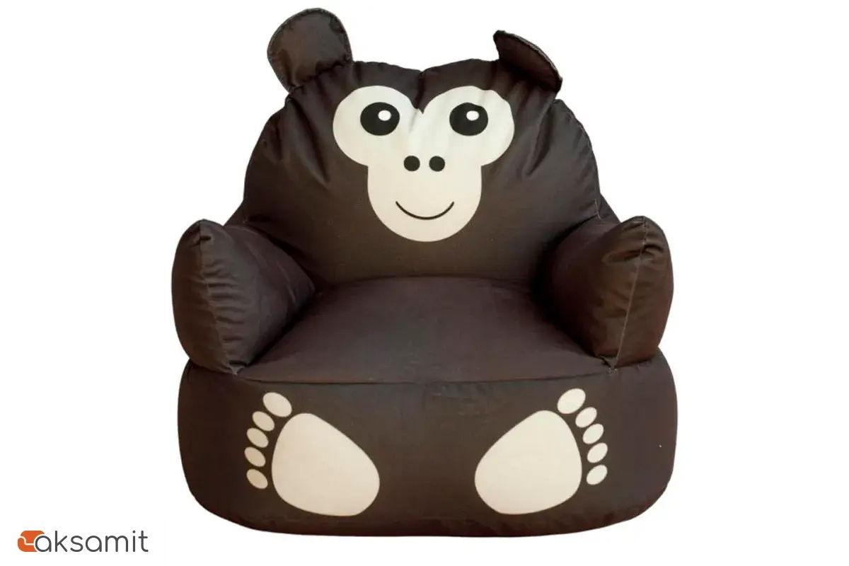 Пуфик Обезьянка S Коричневый