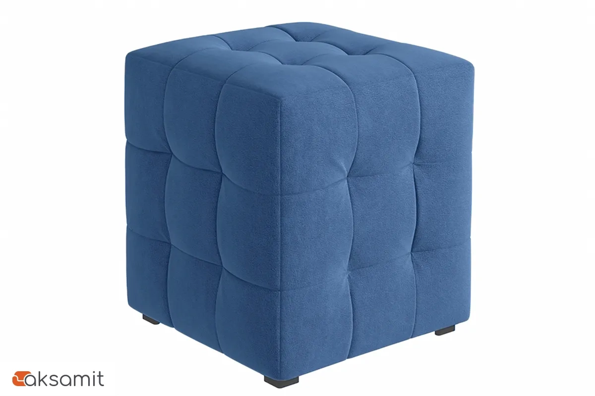 Пуф Модерн 2 (Ткань Ловерс / Синий)