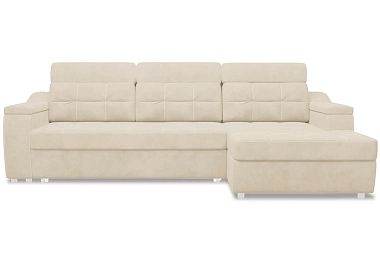 Угловой диван Бруно New ДКУ-О Siesta Молочный